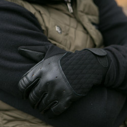 MOTO GLOVES - BLACK