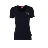 T-SHIRT DIAMANTE, NOIR