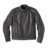 DENTON LEATHER JACKET, BLACK