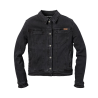 LANA DENIM JACKET, BLACK