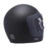 MATTE STRIPE FULLFACE HELMET, BLACK