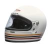 RETRO FULL FACE HELMET, WHITE