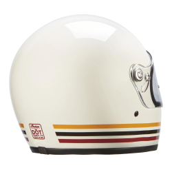 RETRO FULL FACE HELMET, WHITE