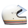 RETRO FULL FACE HELMET, WHITE