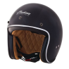 RETRO OPEN FACE HELMET, BLACK