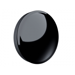 STEEL FUEL CAP SET - GLOSS BLACK