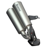 LOW MOUNT SLIP-OM EXHAUST BY AKRAPOVIC