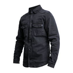 MOTOSHIRT DENIM BLACK