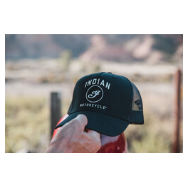 Spirit Lake Trucker Hat, Black