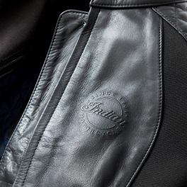 Women’s Drew Leather Jacket In Black 