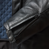 Drew-lederjacke, Schwarz