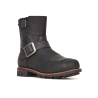 Kurze Biker-boots, Schwarz