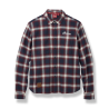 Men’s Twin-pocket Plaid Shirt In Navy 