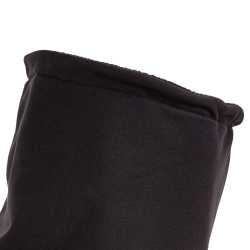 Men’s Script Fleece Neck Warmer In Black
