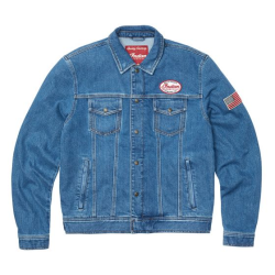 MENS DENIM JKT BLUE