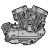 Ironhead XL Sportster Motor / Engine Patch