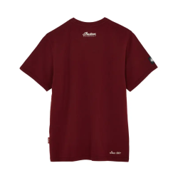 Men's Distressed Block Logo T-Shirt, Port