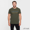 Men's Block Track T-Shirt, Khaki