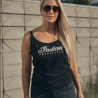 Women's Script Logo Cami, Black