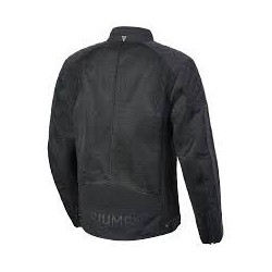 Braddan Retro Mesh Jacke Schwarz