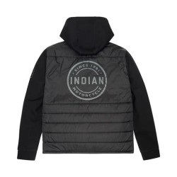 GRAHAM HOODED JACKT BLK